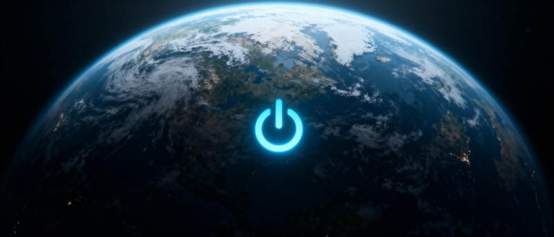 地球重启按钮图片