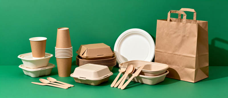 环保餐具套装展示图片