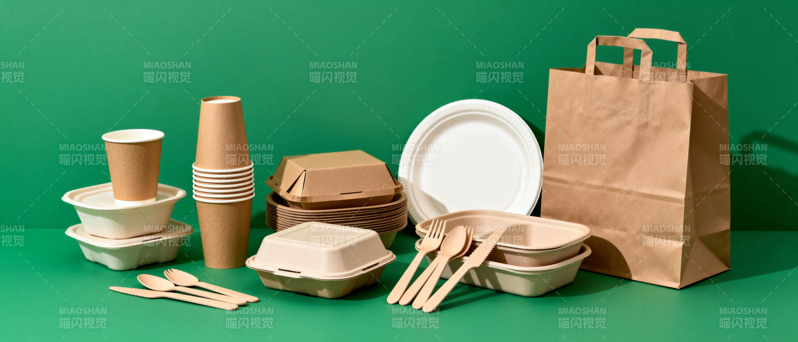 环保餐具套装展示图片