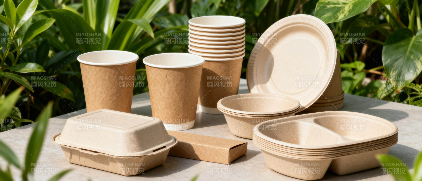 环保餐具 绿色生活图片