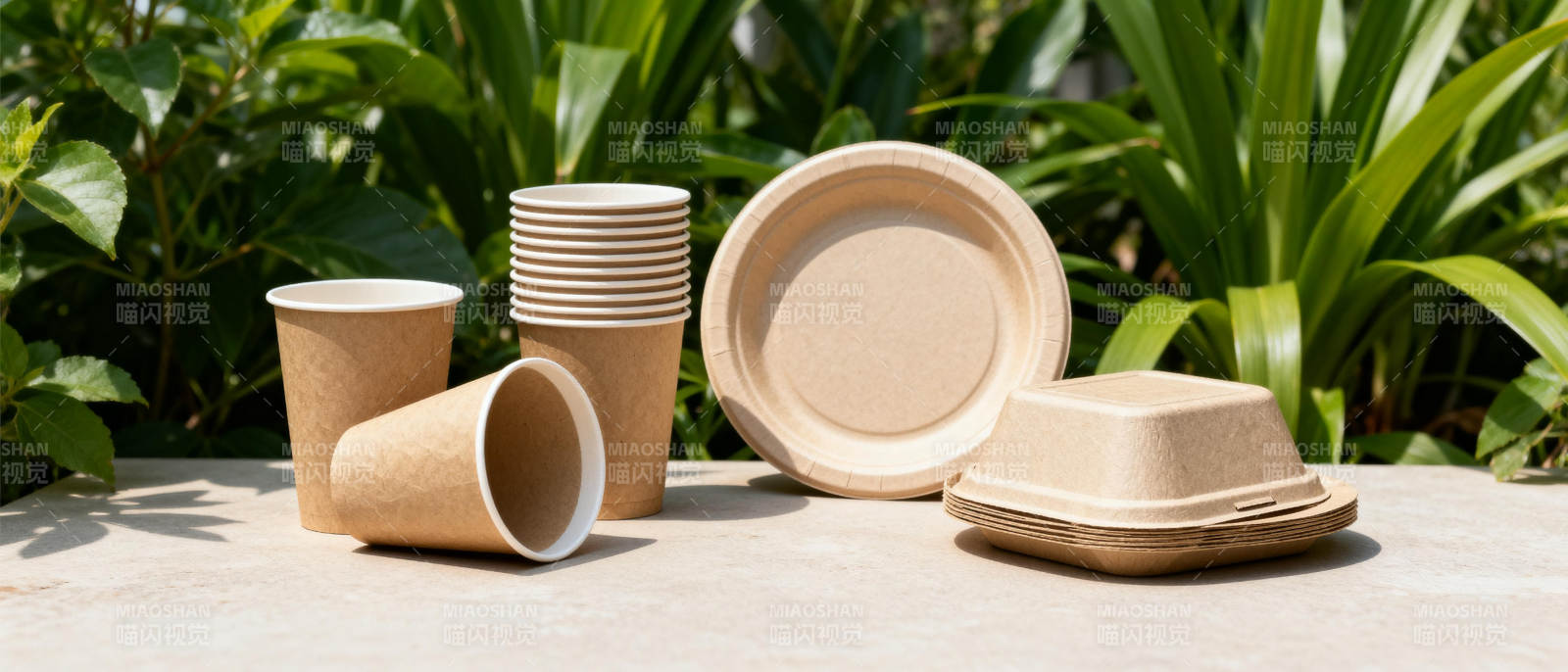 环保纸制品展示图片