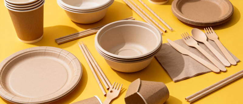 环保餐具套装展示图片