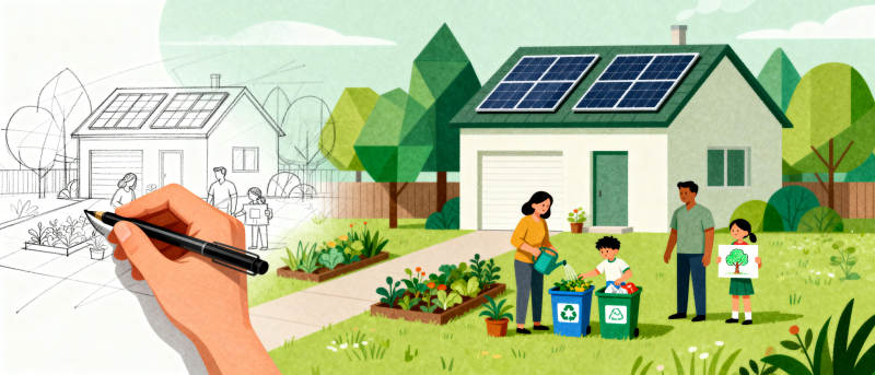 绿色家园 共绘未来图片