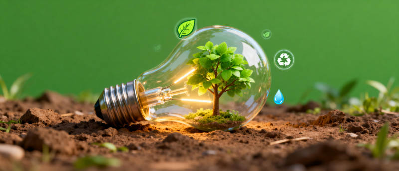 绿色能源 点亮未来图片