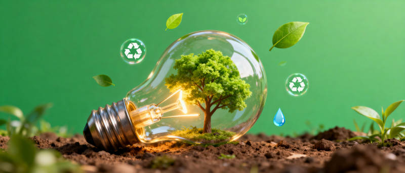 绿色能源 点亮未来图片