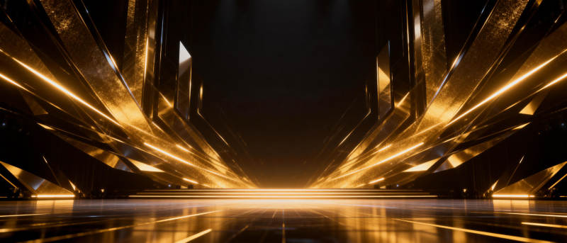 金色光廊图片
