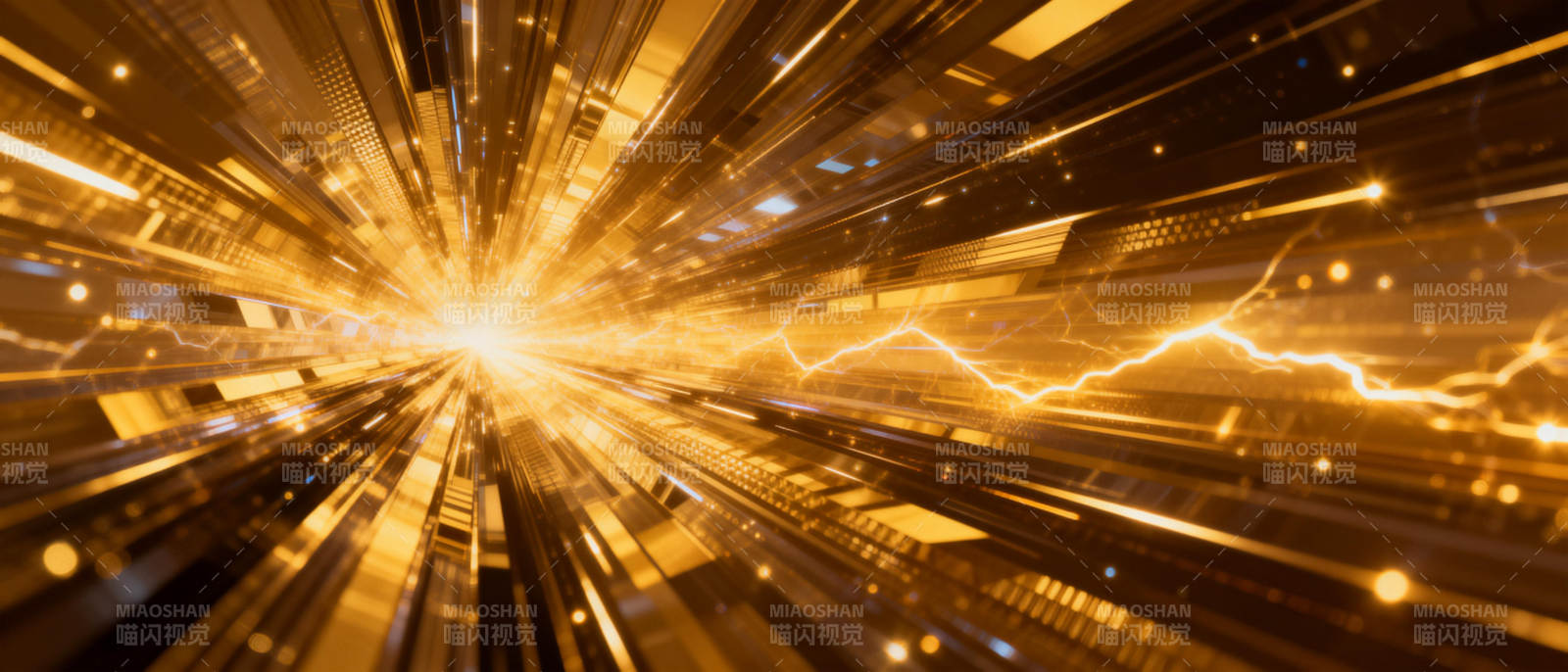 金色光速穿梭图片