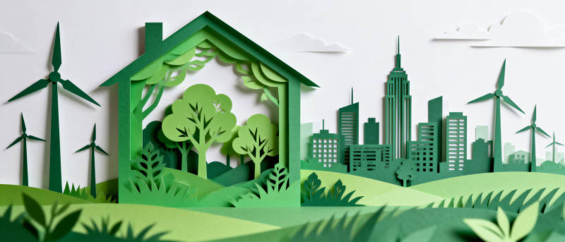 绿色家园 城市共生图片