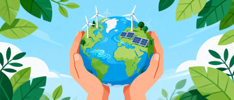 守护绿色地球图片