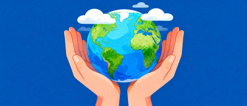 守护地球家园图片