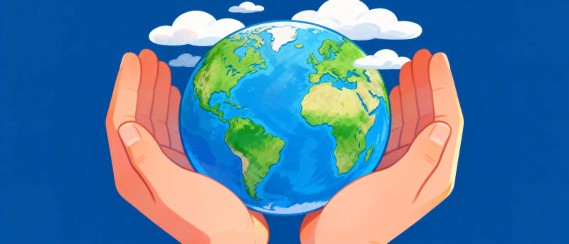守护地球家园图片
