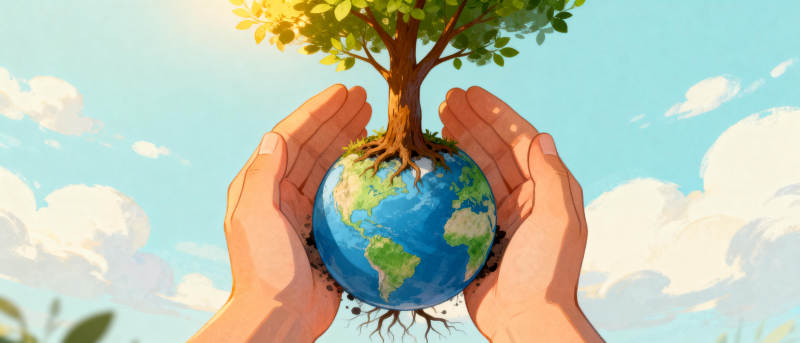守护地球 共植绿意图片
