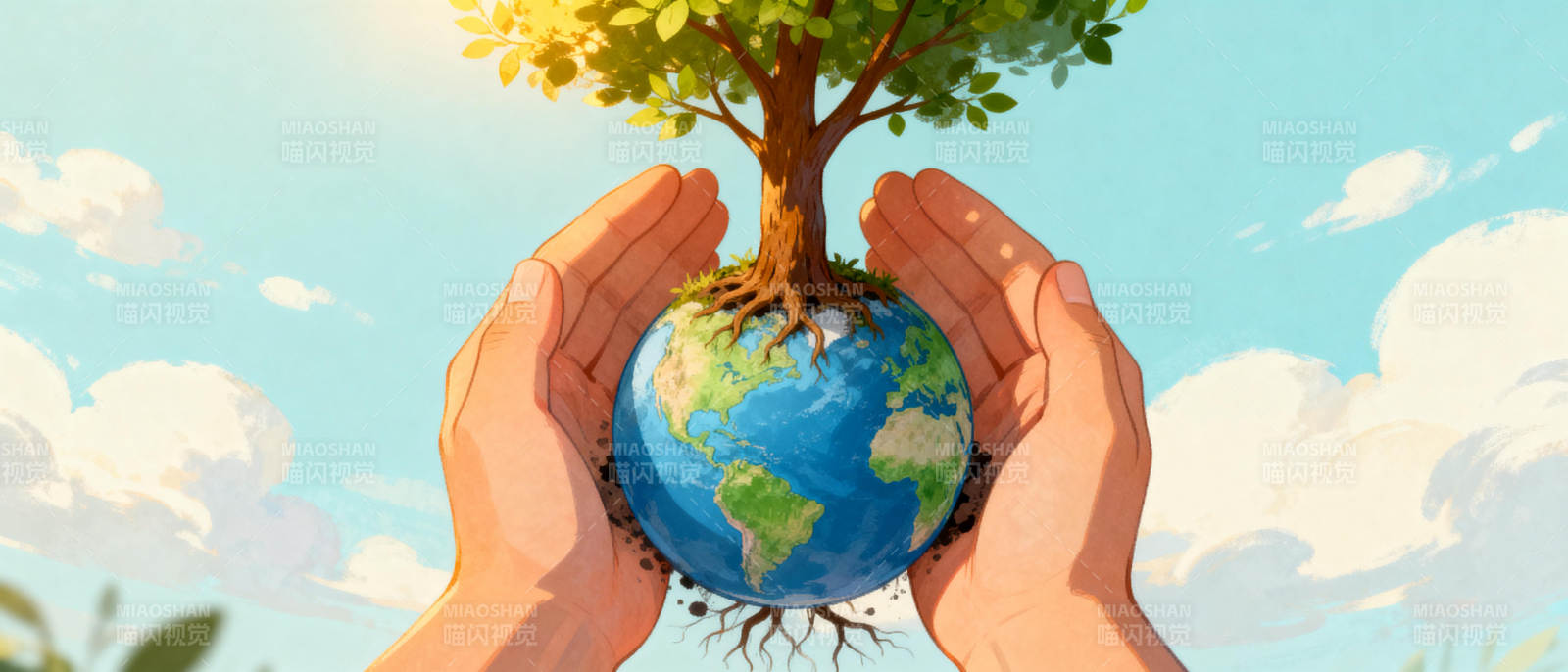 守护地球 共植绿意图片