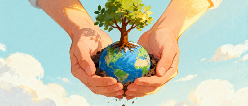 守护地球 共植绿意图片