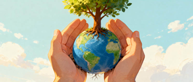 守护地球 共植绿意图片