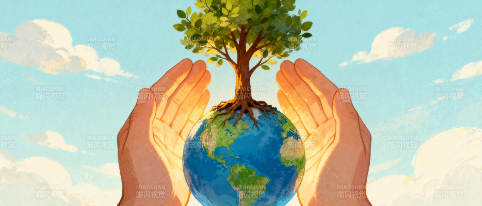 守护地球 绿意盎然图片