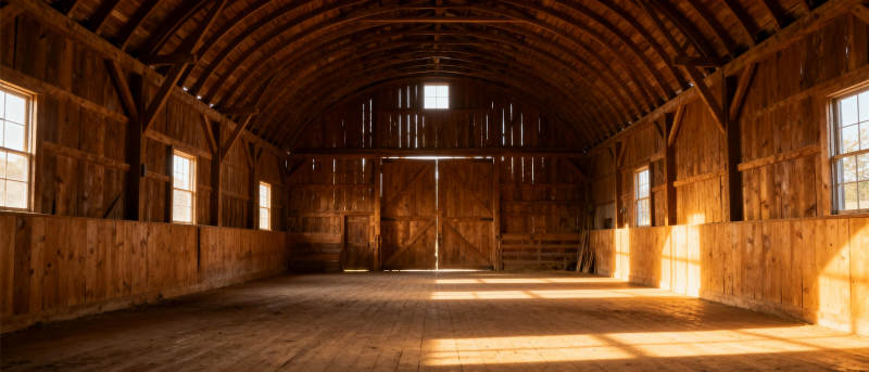 古朴木屋内部图片