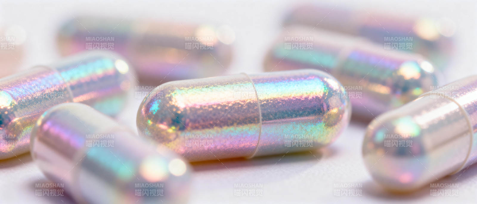 闪耀胶囊特写图片