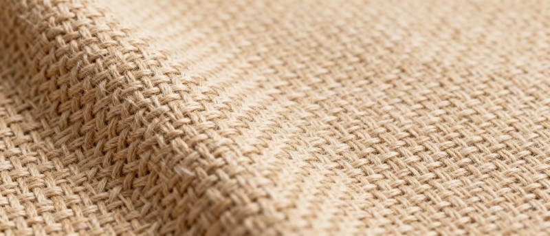 米色编织纹理布料图片