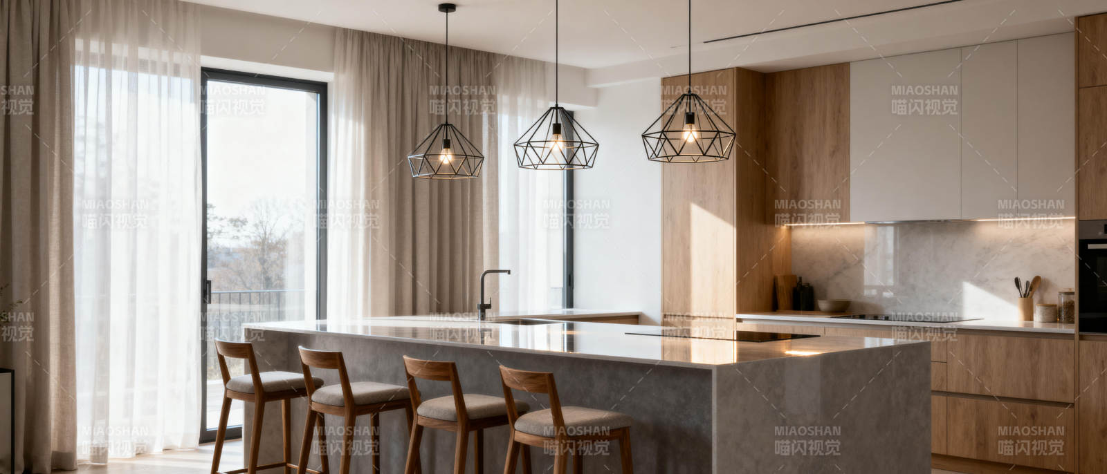 现代厨房设计图片