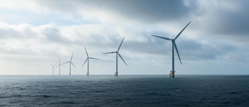 海上风力发电场图片