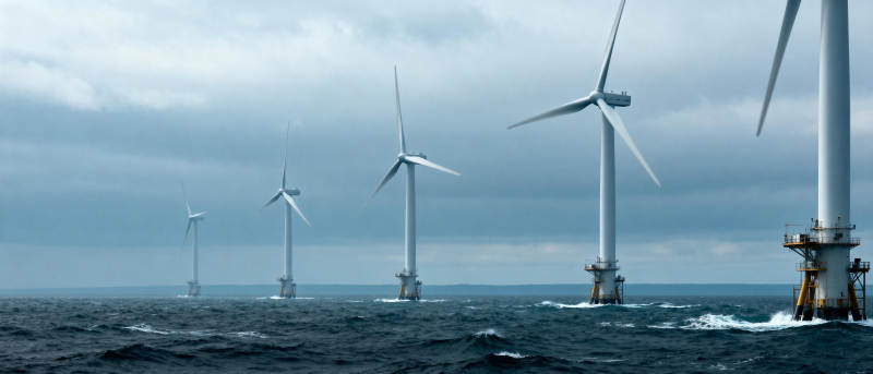 海上风力发电场图片