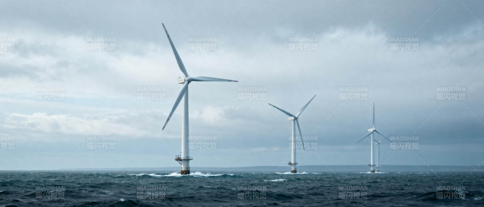 海上风力发电图片