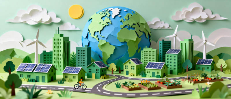 绿色地球 环保家园图片