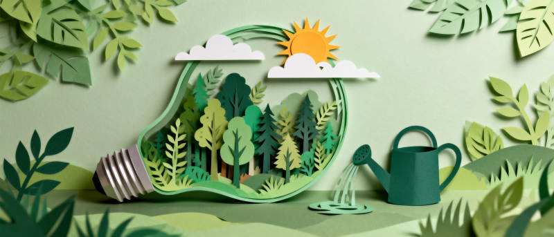 绿色能源 点亮自然图片