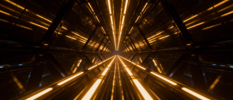 光速隧道图片