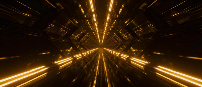 光速隧道图片