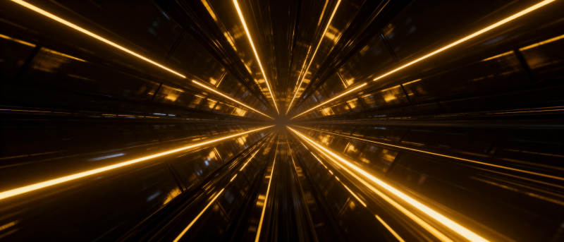 光速隧道图片