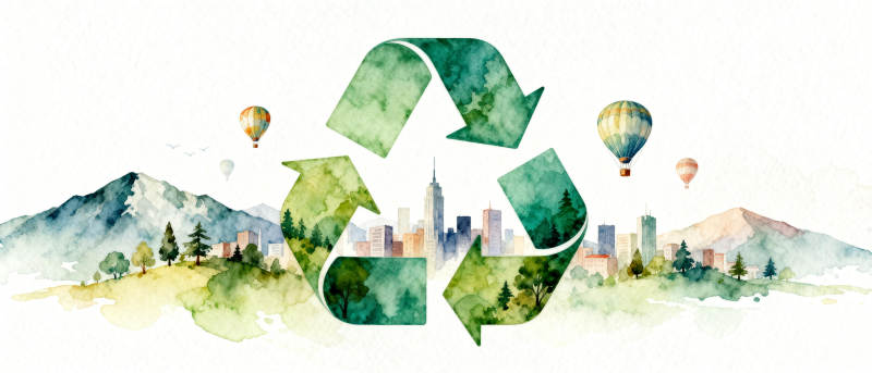 绿色循环 生态未来图片