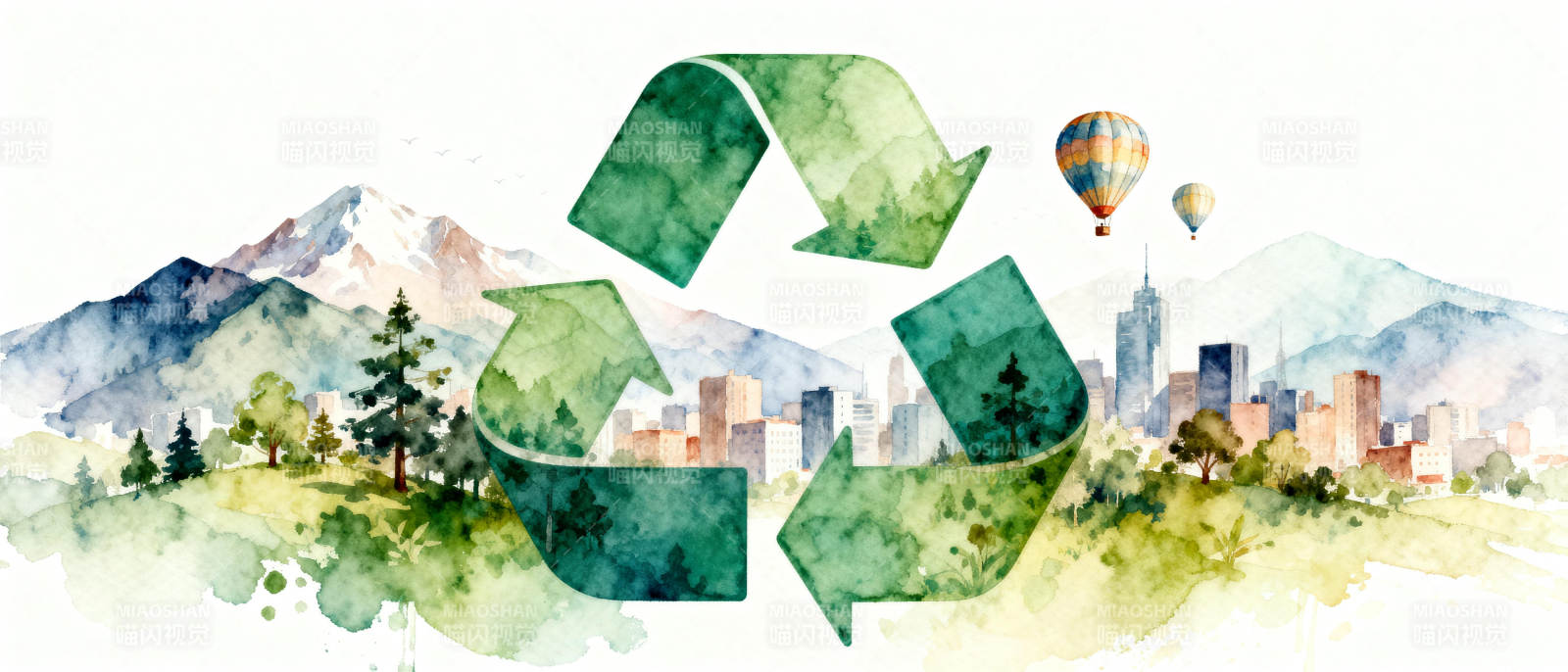 绿色循环 生态未来图片