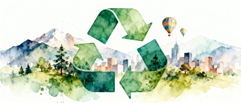 绿色循环 生态未来图片