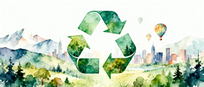 绿色循环 生态未来图片