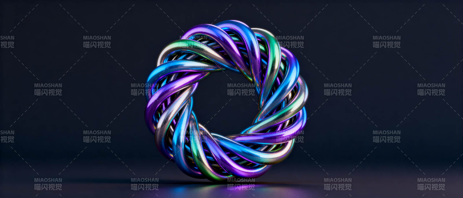 炫彩螺旋环图片
