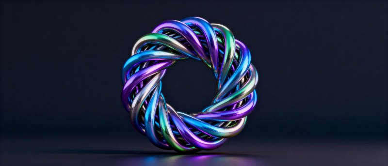 炫彩螺旋环图片