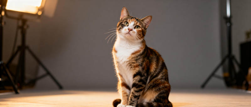 猫咪凝视镜头图片