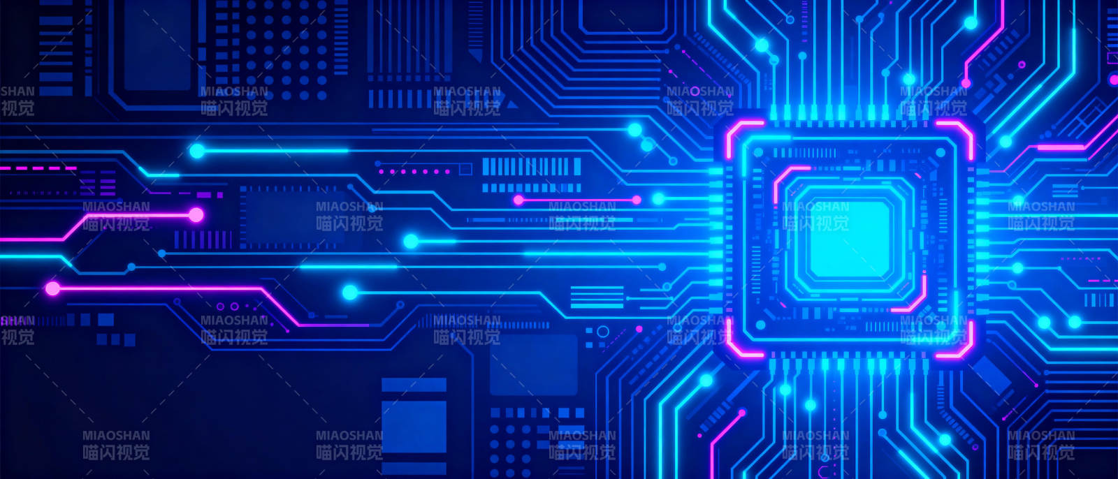 未来芯片电路图图片