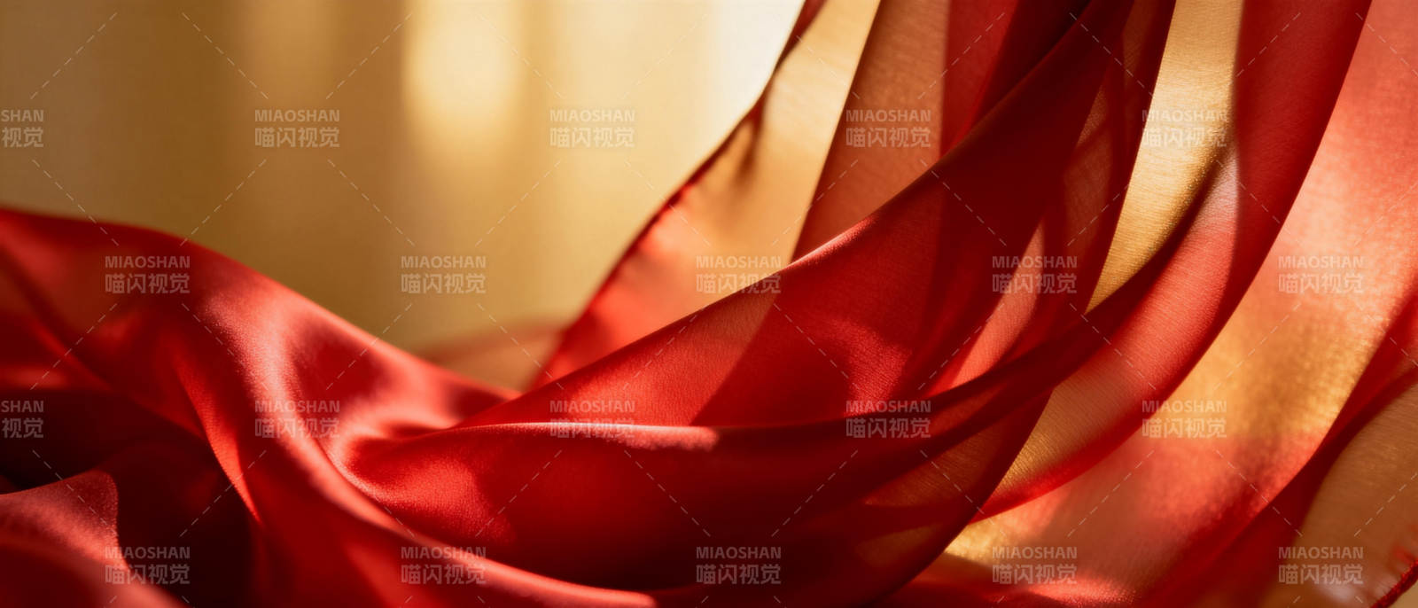 红绸飘逸图片