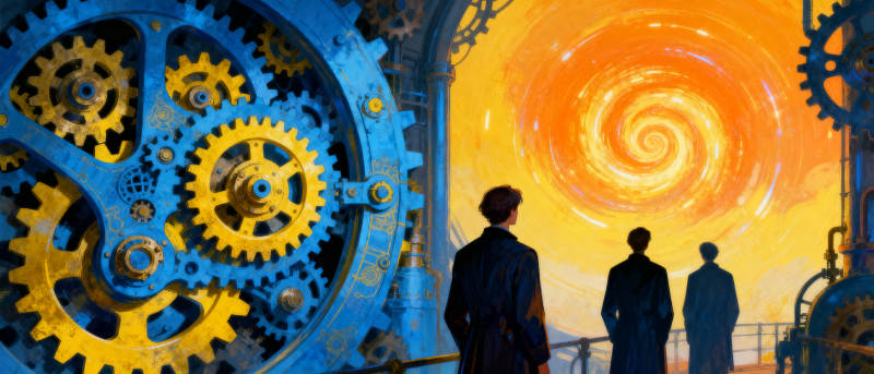 齿轮与星河图片