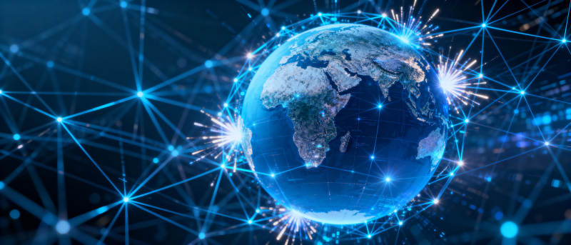 全球网络连接图片