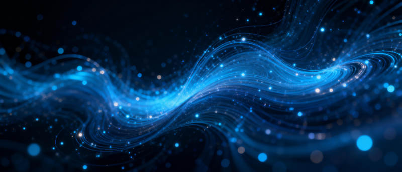 蓝光流动之美图片