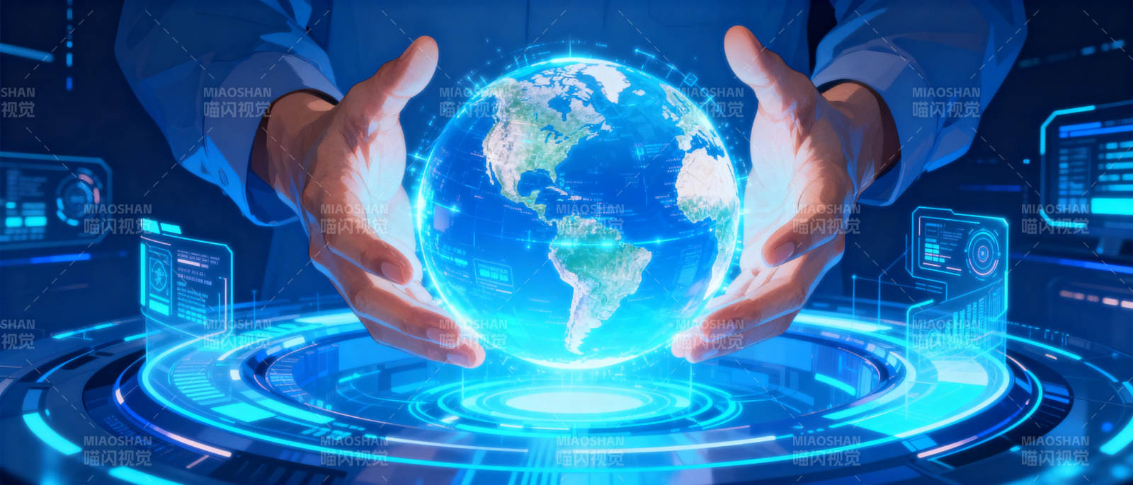 科技守护地球图片