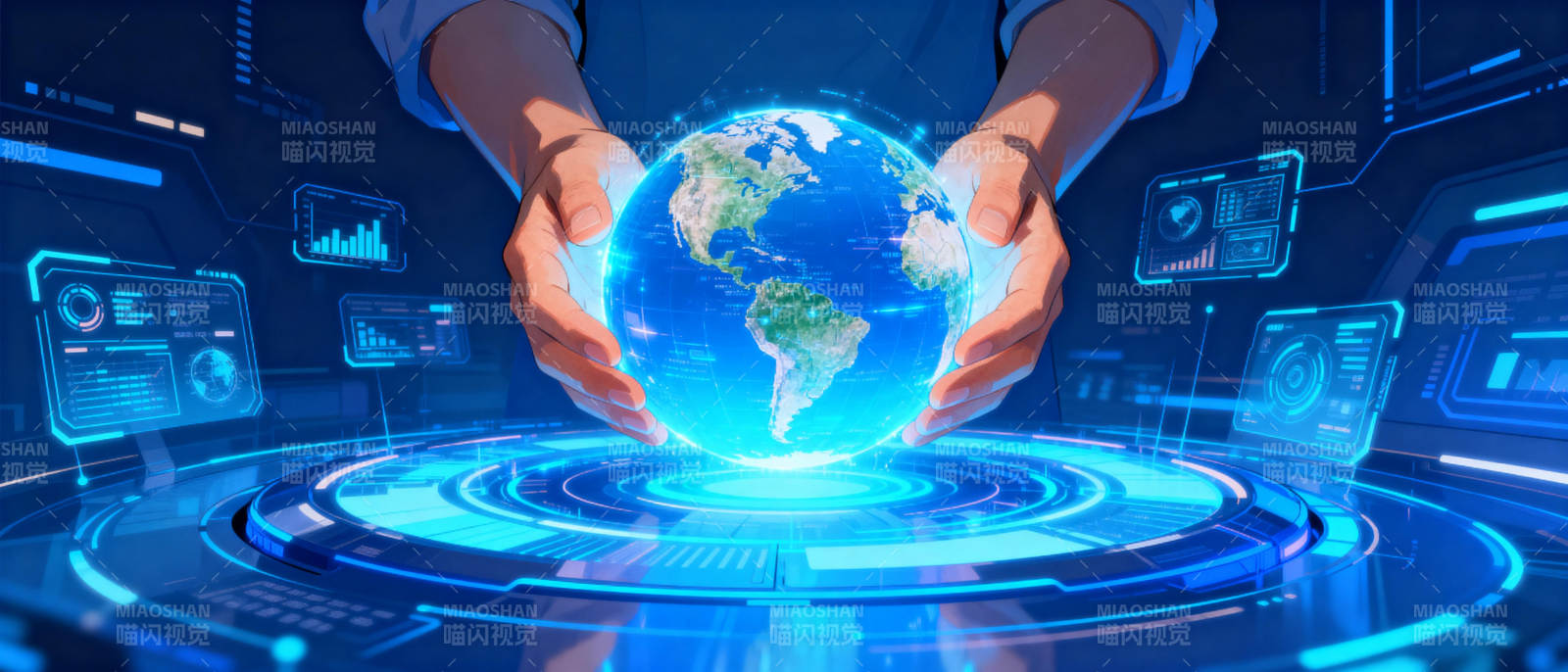 科技守护地球图片