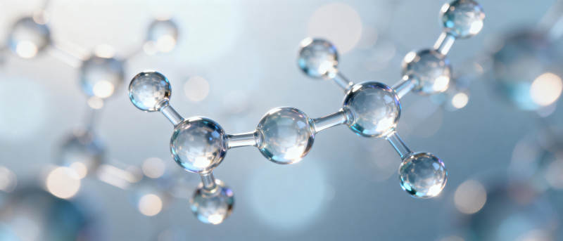 分子结构特写图片