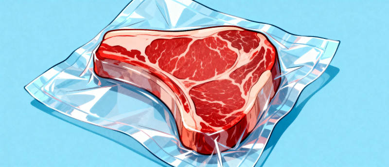 鲜嫩牛排 冰爽呈现图片