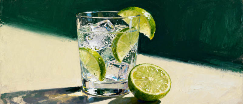 冰镇青柠水图片
