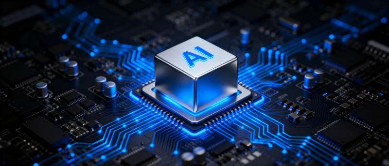 AI芯片科技未来图片